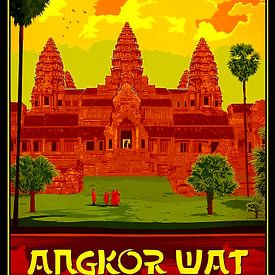 ANGKOR WAT : Weinlese Kambodscha von Maria Blair