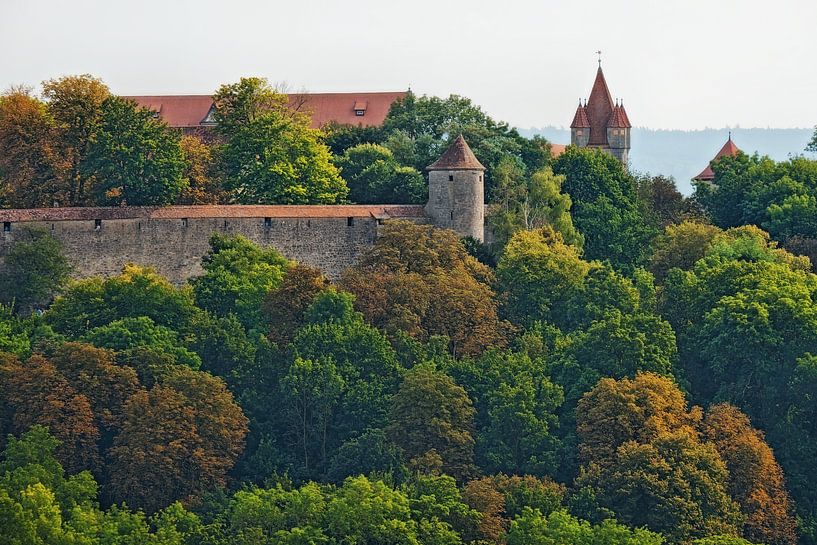 Rothenburg ob der Tauber in leuchtenden Herbstfarben von BHotography