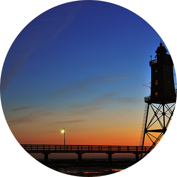 Lighthouse at sunset