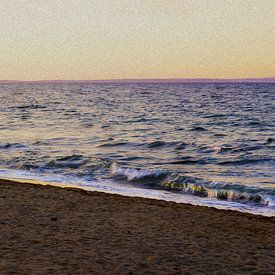 Malerische Strandwellen von PhotoManiX Artworks