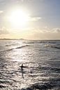 Surfer with surfboard by Sjoerd van der Hucht thumbnail