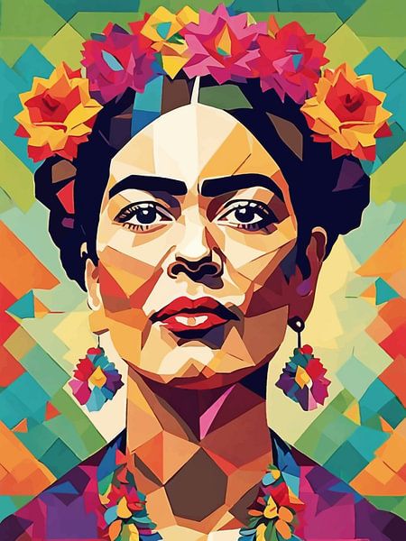 Frida Pop Art 5 von MIROKKU