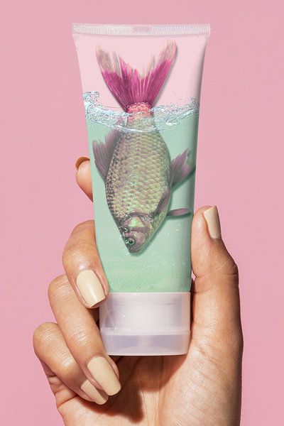 Tube of Fish by Marja van den Hurk