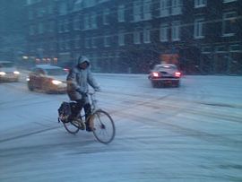 Winter in Amsterdam van Philip Nijman