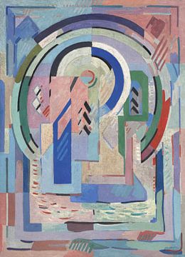 Albert Gleizes, Composition pour la contemplation, 1942 van Atelier Liesjes