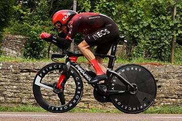 Geraint Thomas time trial tour 2024 by FreddyFinn