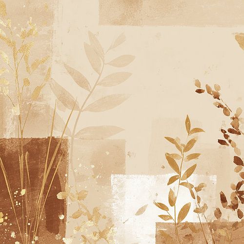 Warmth of Nature''s Palette by ARTEO Paintings