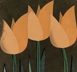 Trois tulipes