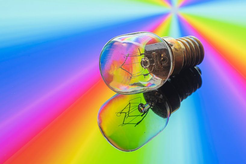 Lumière arc-en-ciel gaie et colorée par Jolanda de Jong-Jansen