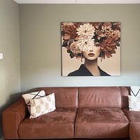 Klantfoto: Rustic grace II van Mirjam Duizendstra, als ArtFrame