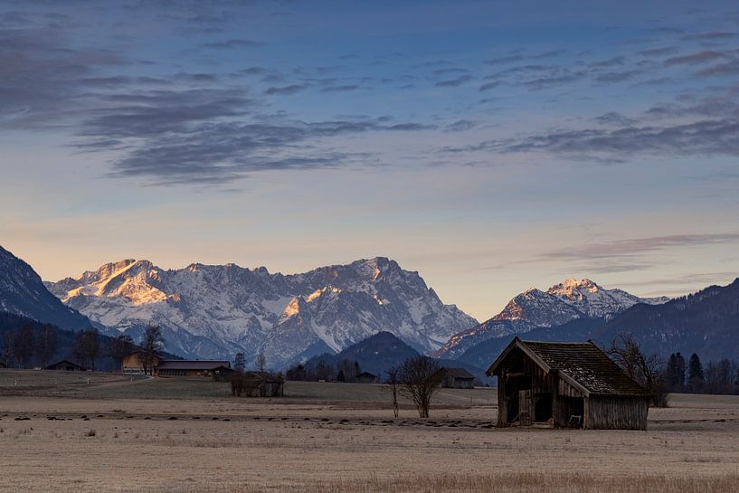 View to the Zugspitze by Andreas Müller