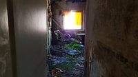 Abandoned hotel room
