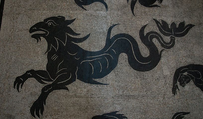 Mosaic floor Vatican by Kim Meijer