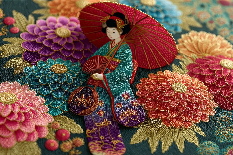 modern japanese art by Egon Zitter