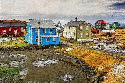 Het dorpje aan de baai