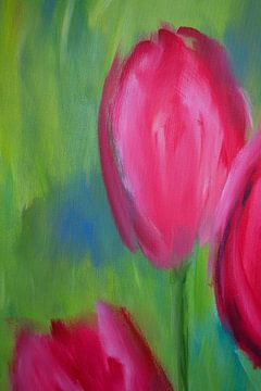 Rote Tulpen 2 von Karen Kaspar
