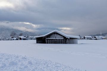 Winter in Beieren van Teresa Bauer