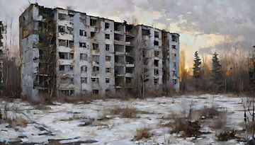 Verstilde Herinneringen: Pripyat in de Winterzon van Retrotimes