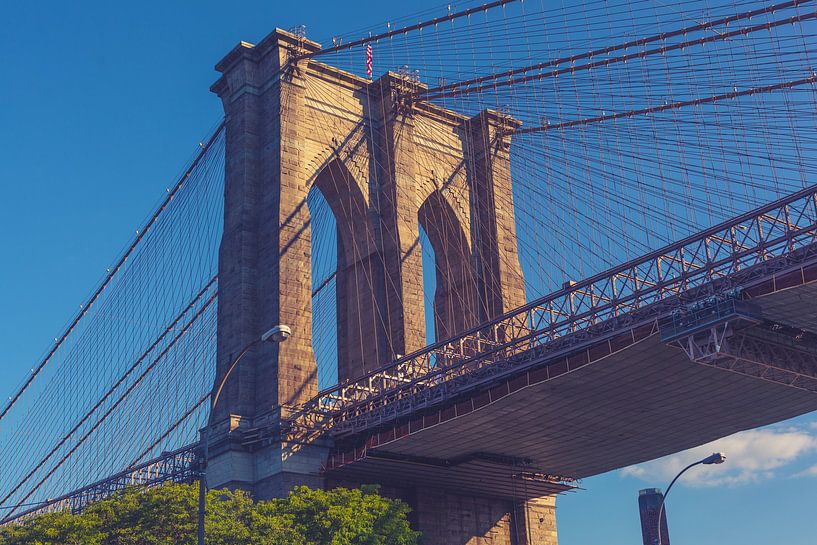 Bridges of Dumbo: An Iconic Connecting Game between Brooklyn and Manhattan 19 by FotoDennis.com | Werk op de Muur