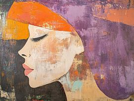 Woman with Hat | Woman Hat by Art Whims