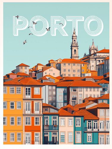 Porto stadsposter