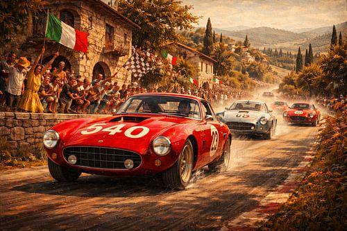 Toscaanse rallylegendes – De aanval van 540