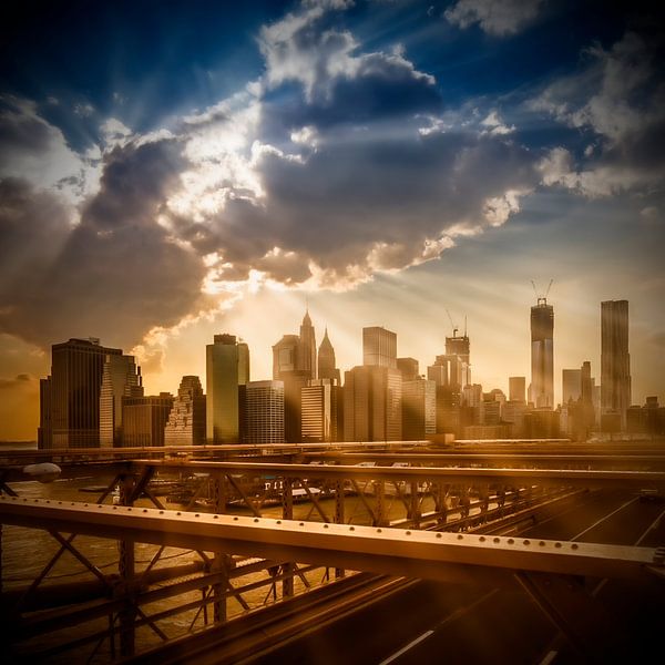 Manhattan Sunrays von Melanie Viola