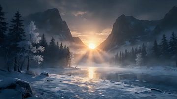 Une idylle hivernale parfaite