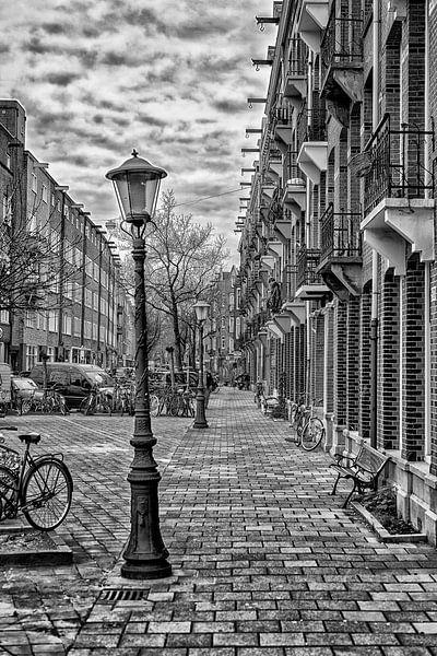 The Cornelis Trooststraat in Amsterdam. by Don Fonzarelli