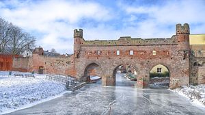 Winter in Zutphen by Willem  Bentink