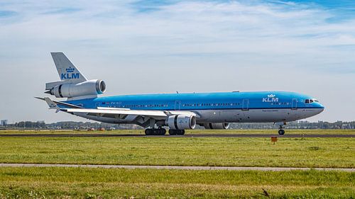 KLM McDonnell Douglas MD-11 passagiersvliegtuig.