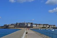 Ansicht von St. Malo, Frankreich, Bretagne