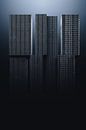 The Rotterdam abstract blue dark by vedar cvetanovic thumbnail
