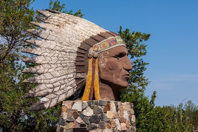 Indianen in het Wilde Westen van Roland Brack