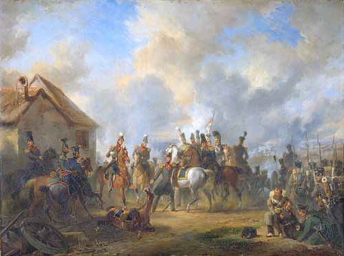 De Slag bij Bautersem, Nicolaas Pieneman