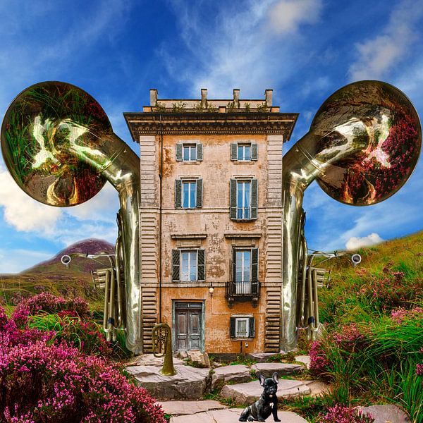 La maison du joueur de tuba - H. Fischer par mimone art