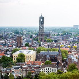 Utrecht vanuit de hoogte van Erik Mus