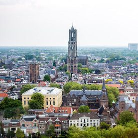 Utrecht vanuit de hoogte von Erik Mus