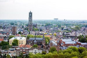 Utrecht vanuit de hoogte van Erik Mus