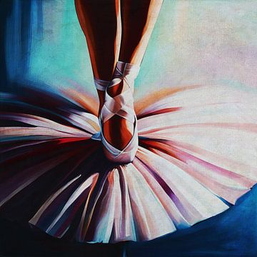 Feet on the tutu by Jan Keteleer