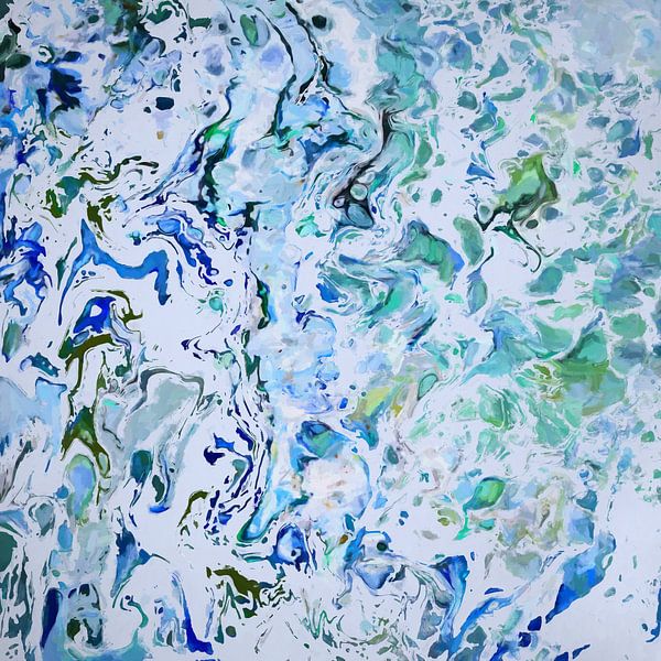 Abstract composition 1021 by Angel Estevez