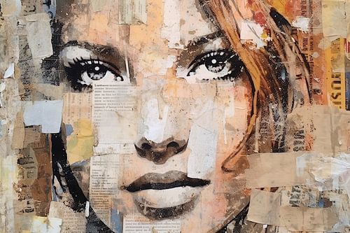 Penelope | Portrait Gemischte Medien