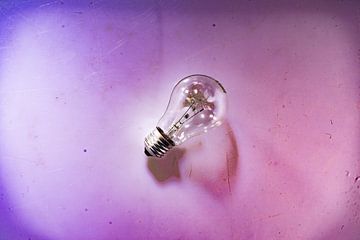 High Key Lamp Lightbulb van Marc van den Elzen