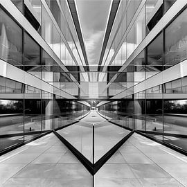 ARCHITECTURE COLLAGE MIRRORING 01 by AHAI depARTment