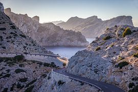 Küstenstraße am Cap Formentor, Mallorca von Christian Müringer