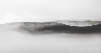 Schwarz-Weiß-Landschaft