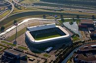 Luftaufnahme des ADO-Stadions in Den Haag von Anton de Zeeuw Miniaturansicht