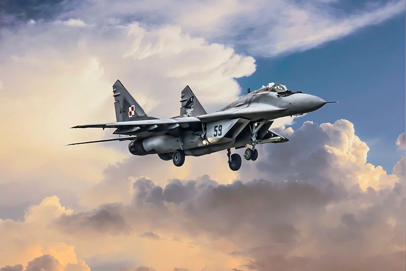 Mikojan-Goerevitsj MiG-29 by Gert Hilbink