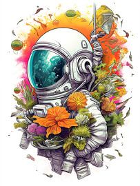 Blossoms in the Cosmos by novac dolazy