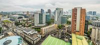 Panorama  van centrum van Rotterdam van Fred Leeflang thumbnail